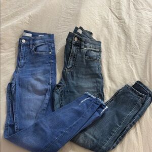 Dynamite Blue Skinny Jeans with Stretch